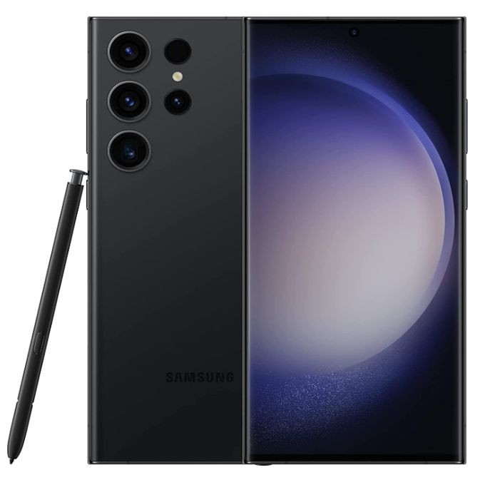Samsung Galaxy S23 Ultra  5G - 200MP Camera - 512GB HDD - 12GB RAM - Black (Dual Sim)