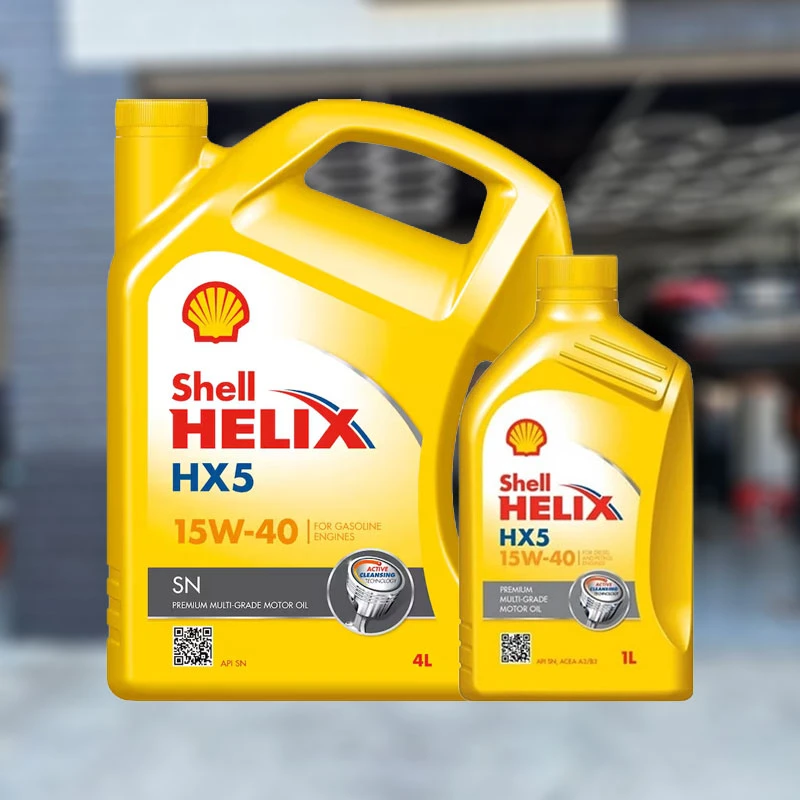 Shell Helix HX5 Engine Oil 1L/4L - 15W-40